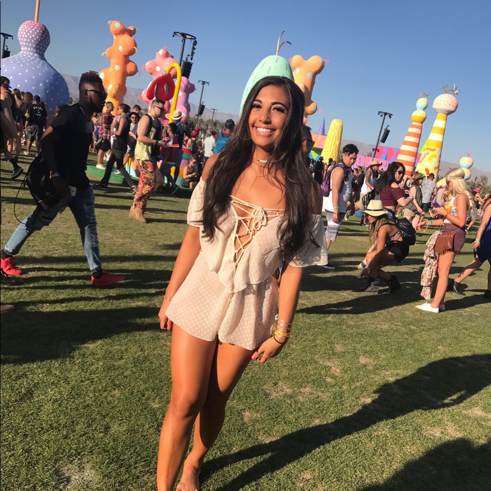 CRTV SCTY Polka Dot Romper